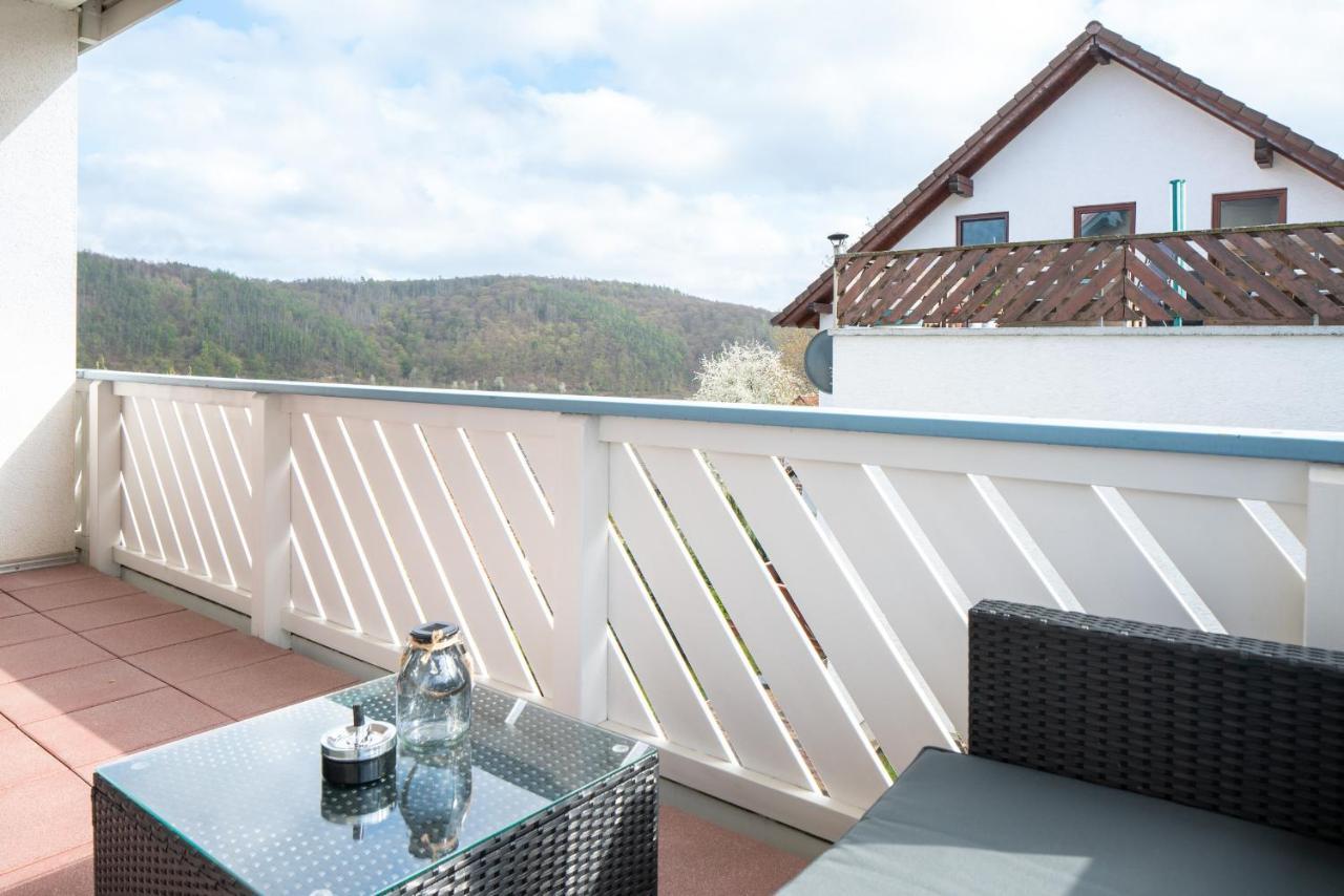 Harmony: Edersee Apartment - Sperrmauer - Lounge Dış mekan fotoğraf