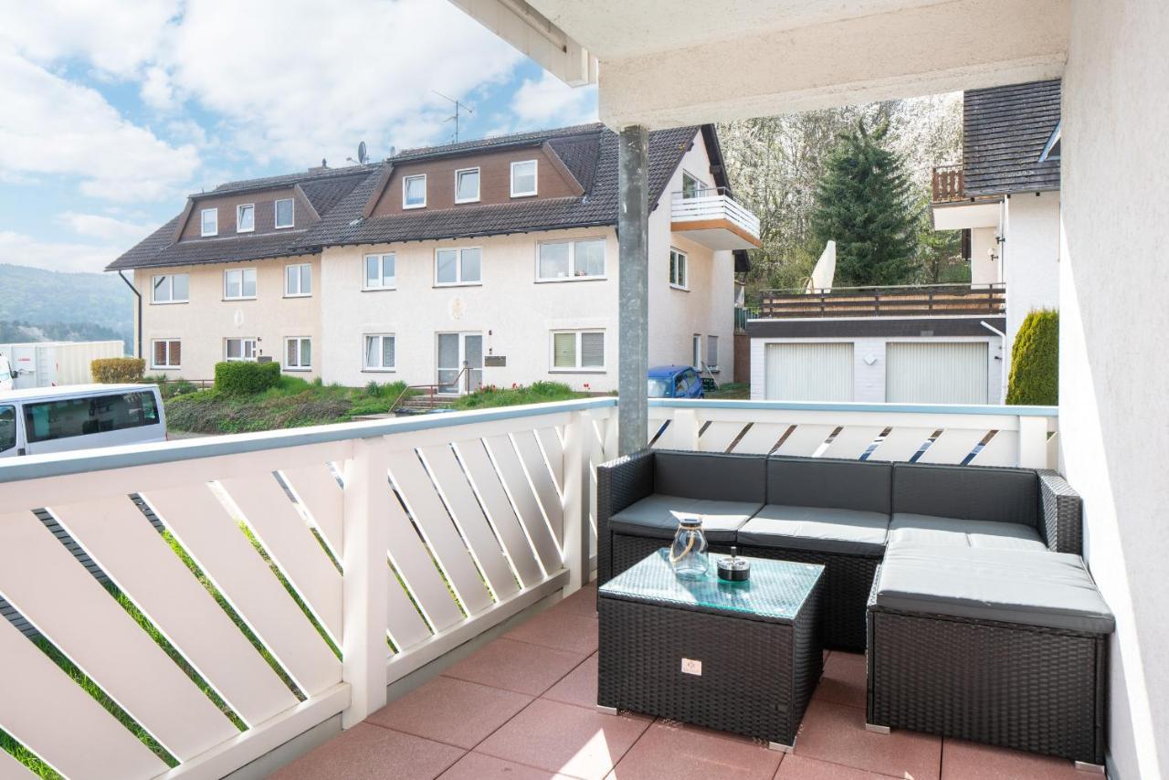 Harmony: Edersee Apartment - Sperrmauer - Lounge Dış mekan fotoğraf